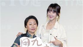 《用九柑仔店》改編為舞台劇，呂雪鳳、謝翔雅出席記者會。（圖／記者楊澍攝影）