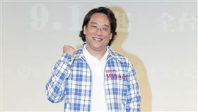 《用九柑仔店》改編為舞台劇，阿龐出席記者會。（圖／記者楊澍攝影）