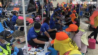 只收物資不收錢！他組白沙媽最強後盾