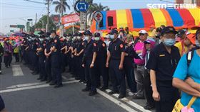 白沙屯媽祖進香 北辰派出所（圖／記者藍詩孟攝影）