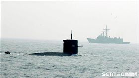 海軍劍龍級潛艦海龍.海虎向荷蘭購買的潛艦，由荷蘭旗魚級潛艦改良，目前海軍將邁向國艦國造，台灣有能力自己建潛艇。（記者邱榮吉/攝影）