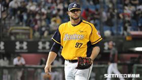 ▲中信兄弟先發投手萊福力。（圖／記者劉彥池攝影）