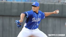 ▲富邦悍將先發投手邦威。（圖／記者劉彥池攝影）