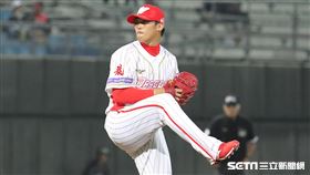 ▲味全龍投手劉家愷。（圖／記者劉彥池攝影）