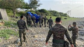 F-5E飛官潘穎諄遺體南仁漁港尋獲（圖／軍方提供）