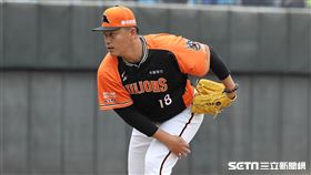 ▲統一獅投手潘威倫。（圖／記者劉彥池攝影）