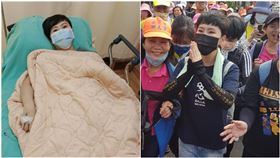 出院才3天！詹雅雯現身「白沙屯媽進香」網淚：求媽祖保佑（圖／翻攝自白沙屯媽祖粉絲團）