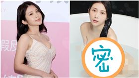 泡200公升潤滑液！雞排妹全裸照「這裡發光」網全暴動（圖／翻攝自雞排妹粉專）