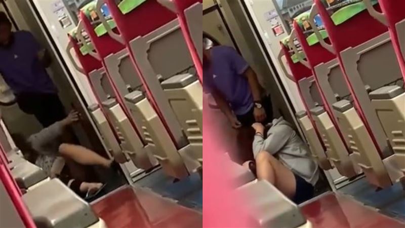 台鐵驚傳暴力事件！女慘成人肉沙包