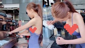 咖啡店女店長「自備奶球」　本尊曝光！原來火辣是她的日常
泰國網紅「Juniijune」IG