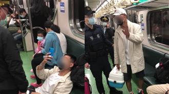 1人占3位還嗆聲！男鬧完北捷鬧台鐵
