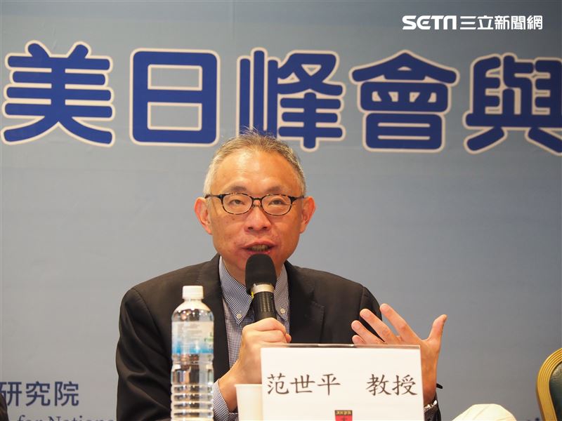 師範大學東亞學系教授范世平對國際局勢分析精闢，是政論節目的常客（圖／記者陳政宇攝影）
