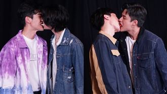 男男CP競賽超激烈　互吃餵食不嘴軟