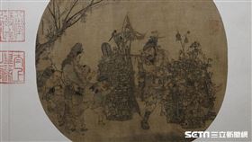 李嵩〈市擔嬰戲〉(邱建一提供)