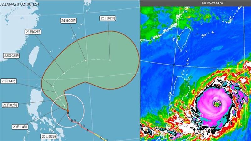 舒力基最新路徑　中南部下雨時機曝光