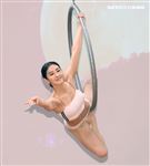 Miya夏米雅新書「四核心瑜珈」、「如瑜得水寫真文集」雙喜發表。（記者邱榮吉/攝影）