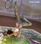 Miya夏米雅新書「四核心瑜珈」、「如瑜得水寫真文集」雙喜發表。（記者邱榮吉/攝影）