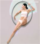 Miya夏米雅新書「四核心瑜珈」、「如瑜得水寫真文集」雙喜發表。（記者邱榮吉/攝影）