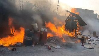 澎湖回收場又失火　有毒黑煙飄1公里