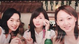 何如芸、王靜瑩、郁方，圖翻攝自何如芸臉書