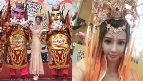 仙女級「最正禮生」糖糖成為廟宇信徒口中的亮點。（圖／翻攝自糖糖IG）