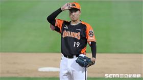 ▲統一獅先發投手古林睿煬。（圖／記者劉彥池攝影）
