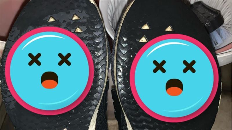 鞋底「打丟高賽」他刷洗驚覺被騙了