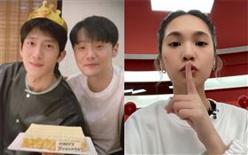 男星公開告白「我愛的是李榮浩」　楊丞琳親喊2句話網暴動（合成圖／翻攝自井柏然、楊丞琳微博）