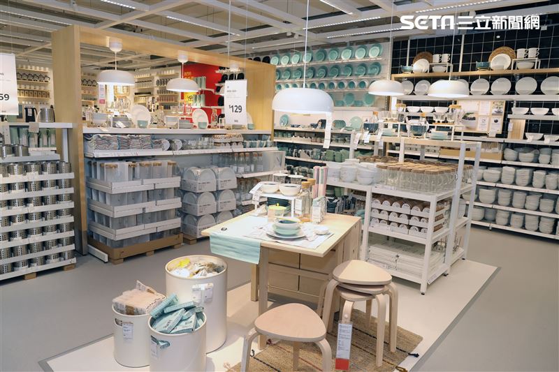 IKEA宜家家居内湖店即將開幕，獨有的特色結合大台北地區小坪數居家空間的展示間需求，展間超好逛服務更完善、設計更環保、親子專屬空間。（記者邱榮吉/攝影）
