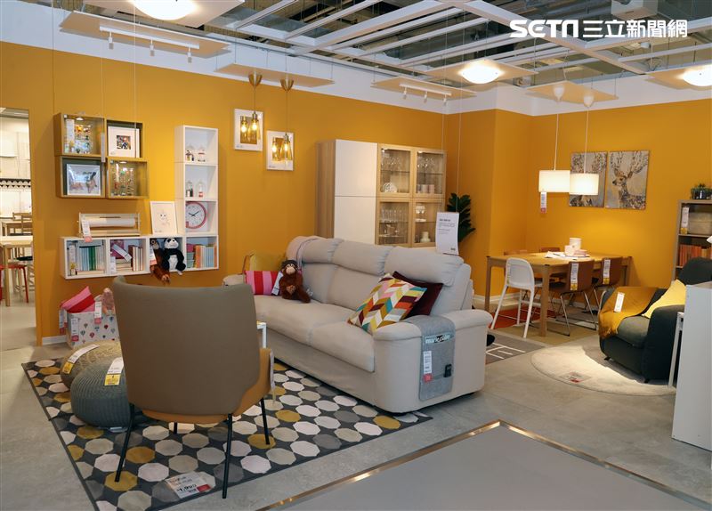 IKEA宜家家居内湖店即將開幕，獨有的特色結合大台北地區小坪數居家空間的展示間需求，展間超好逛服務更完善、設計更環保、親子專屬空間。（記者邱榮吉/攝影）