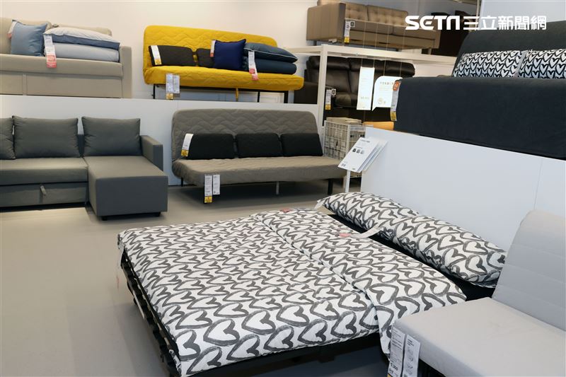 IKEA宜家家居内湖店即將開幕，獨有的特色結合大台北地區小坪數居家空間的展示間需求，展間超好逛服務更完善、設計更環保、親子專屬空間。（記者邱榮吉/攝影）