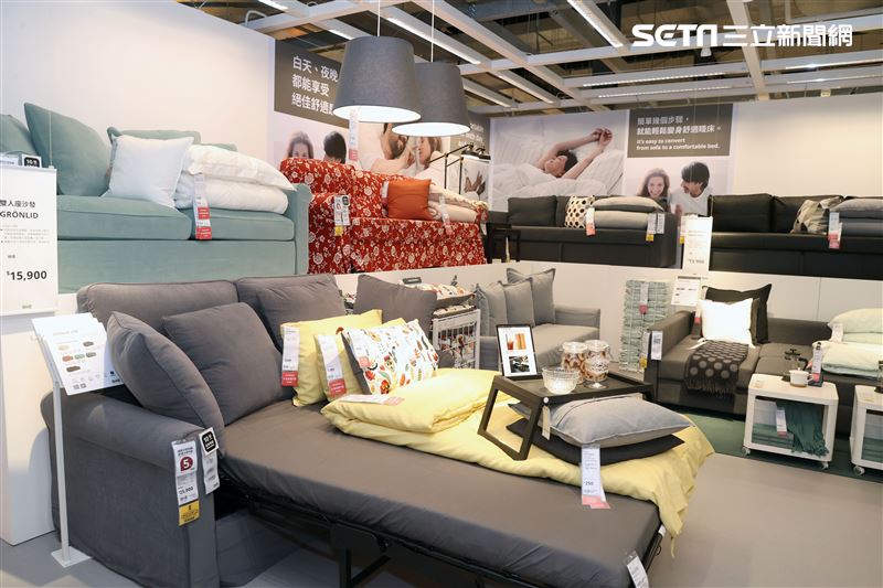 IKEA宜家家居内湖店即將開幕，獨有的特色結合大台北地區小坪數居家空間的展示間需求，展間超好逛服務更完善、設計更環保、親子專屬空間。（記者邱榮吉/攝影）