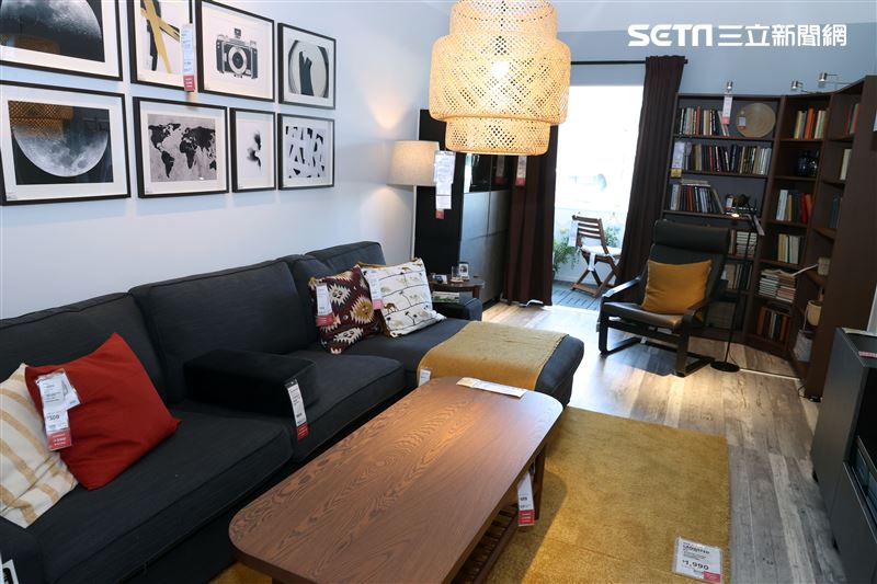 IKEA宜家家居内湖店即將開幕，獨有的特色結合大台北地區小坪數居家空間的展示間需求，展間超好逛服務更完善、設計更環保、親子專屬空間。（記者邱榮吉/攝影）