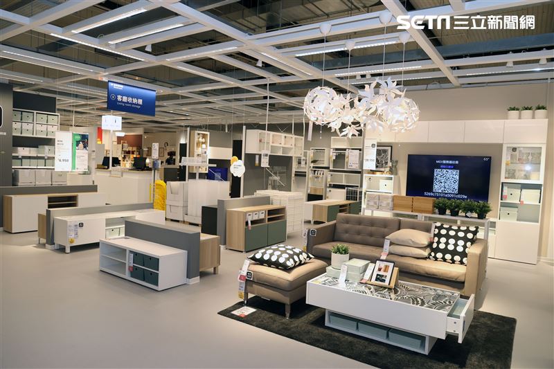 IKEA宜家家居内湖店即將開幕，獨有的特色結合大台北地區小坪數居家空間的展示間需求，展間超好逛服務更完善、設計更環保、親子專屬空間。（記者邱榮吉/攝影）