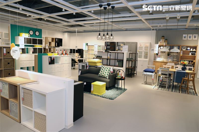 IKEA宜家家居内湖店即將開幕，獨有的特色結合大台北地區小坪數居家空間的展示間需求，展間超好逛服務更完善、設計更環保、親子專屬空間。（記者邱榮吉/攝影）