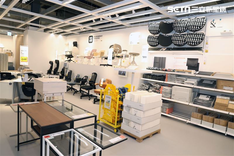 IKEA宜家家居内湖店即將開幕，獨有的特色結合大台北地區小坪數居家空間的展示間需求，展間超好逛服務更完善、設計更環保、親子專屬空間。（記者邱榮吉/攝影）