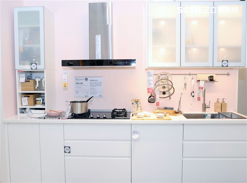 IKEA宜家家居内湖店即將開幕，獨有的特色結合大台北地區小坪數居家空間的展示間需求，展間超好逛服務更完善、設計更環保、親子專屬空間。（記者邱榮吉/攝影）