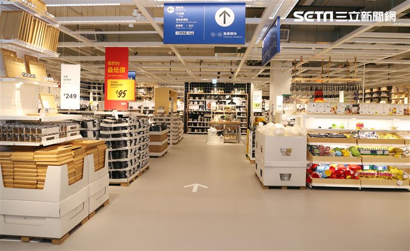 IKEA宜家家居内湖店即將開幕，獨有的特色結合大台北地區小坪數居家空間的展示間需求，展間超好逛服務更完善、設計更環保、親子專屬空間。（記者邱榮吉/攝影）