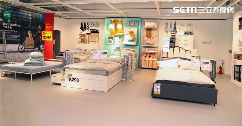 IKEA宜家家居内湖店即將開幕，獨有的特色結合大台北地區小坪數居家空間的展示間需求，展間超好逛服務更完善、設計更環保、親子專屬空間。（記者邱榮吉/攝影）