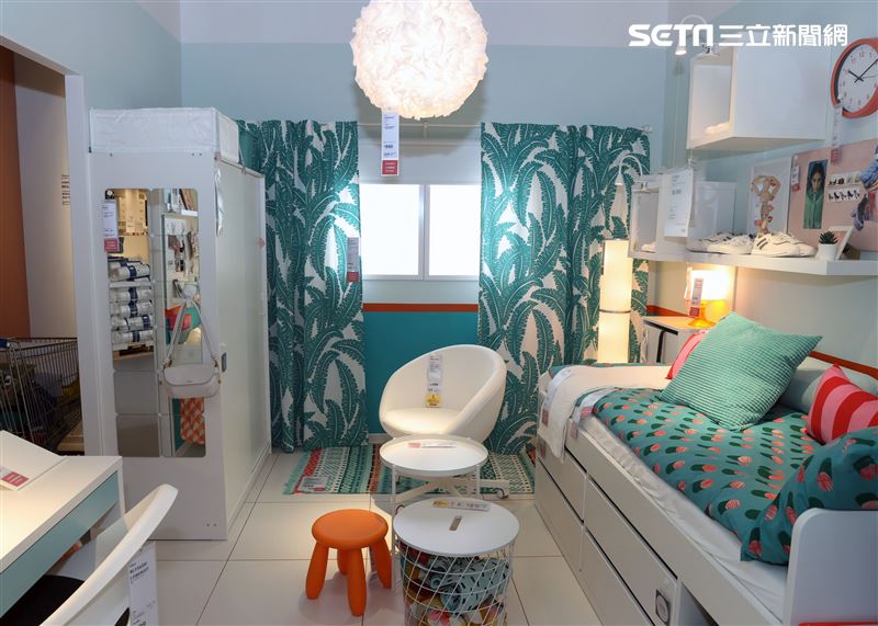 IKEA宜家家居内湖店即將開幕，獨有的特色結合大台北地區小坪數居家空間的展示間需求，展間超好逛服務更完善、設計更環保、親子專屬空間。（記者邱榮吉/攝影）