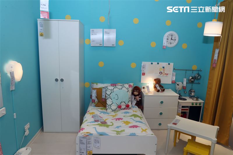 IKEA宜家家居内湖店即將開幕，獨有的特色結合大台北地區小坪數居家空間的展示間需求，展間超好逛服務更完善、設計更環保、親子專屬空間。（記者邱榮吉/攝影）