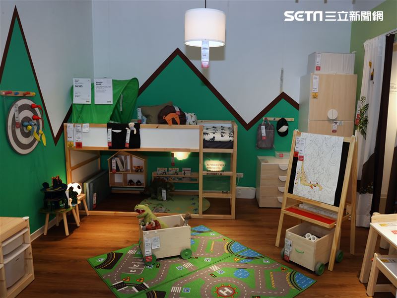IKEA宜家家居内湖店即將開幕，獨有的特色結合大台北地區小坪數居家空間的展示間需求，展間超好逛服務更完善、設計更環保、親子專屬空間。（記者邱榮吉/攝影）