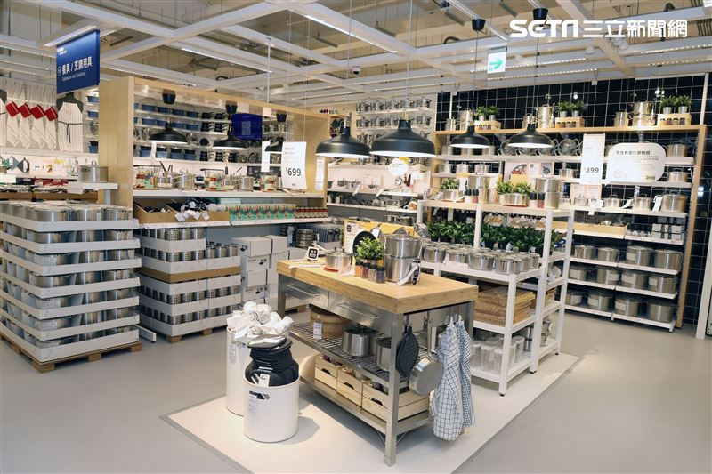 IKEA宜家家居内湖店即將開幕，獨有的特色結合大台北地區小坪數居家空間的展示間需求，展間超好逛服務更完善、設計更環保、親子專屬空間。（記者邱榮吉/攝影）