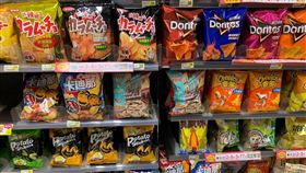 洋芋片,小七,零食,餅乾,圖／記者劉沛妘攝影