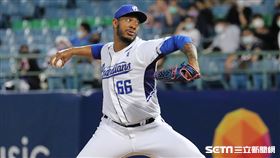 ▲富邦悍將先發投手傑斯。（圖／記者劉彥池攝影）