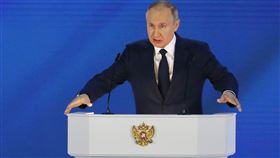 俄羅斯總統普丁（Vladimir Putin），圖／美聯社／達志影像
