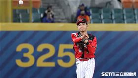 ▲味全龍游擊手曾傳昇。（圖／記者劉彥池攝影）