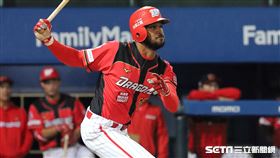 ▲味全龍洋砲赫雷拉。（圖／記者劉彥池攝影）