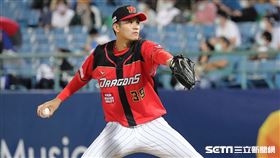 ▲味全龍投手呂偉晟。（圖／記者劉彥池攝影）