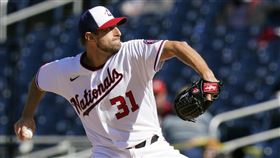 ▲薛澤（Max Scherzer）6局9K拿下本季首勝。（圖／美聯社／達志影像）